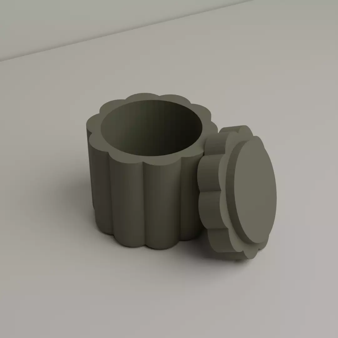 Aesthetic Jar 3D print model_0