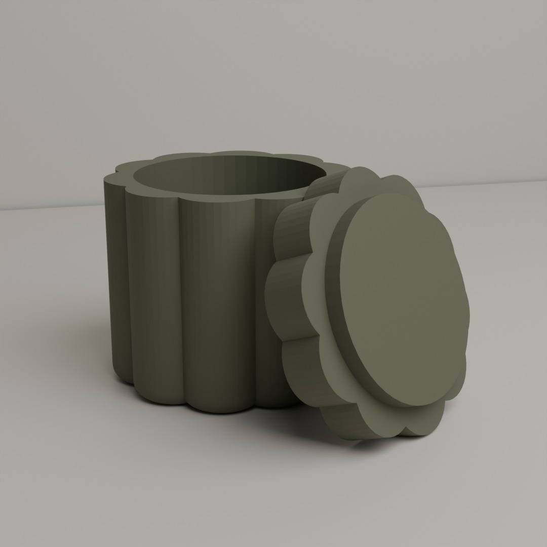 Aesthetic Jar 3D print model_3