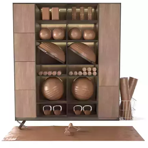 Home Gym Yoga Decoration Set 042