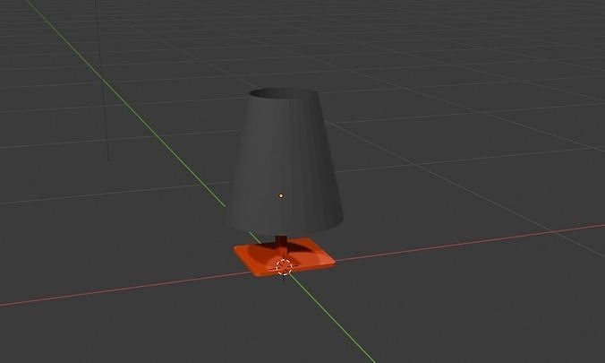 3d model of  lamp  3D model