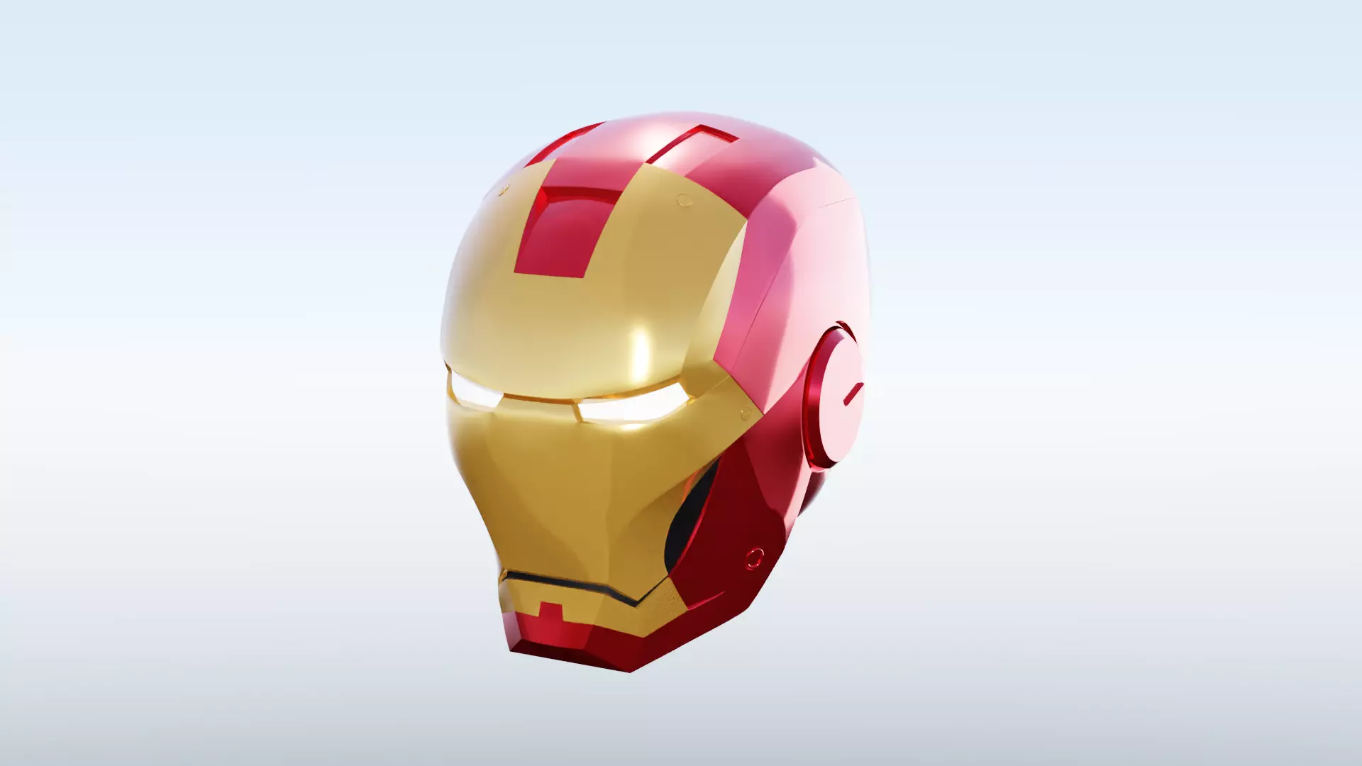 Ironman helmet  3D model_0