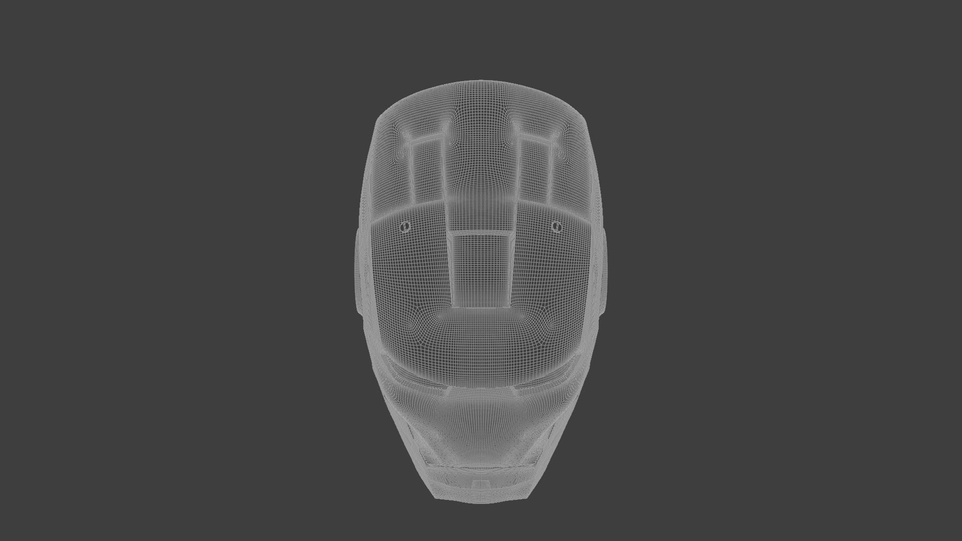 Ironman helmet  3D model_11
