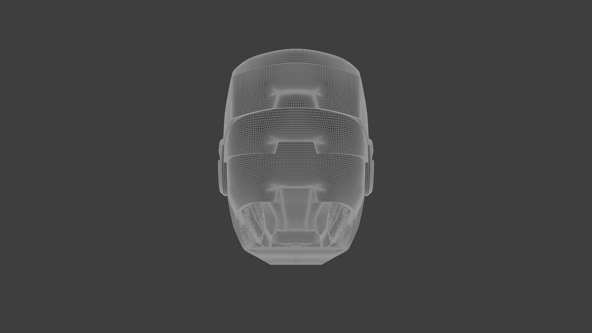 Ironman helmet  3D model_10