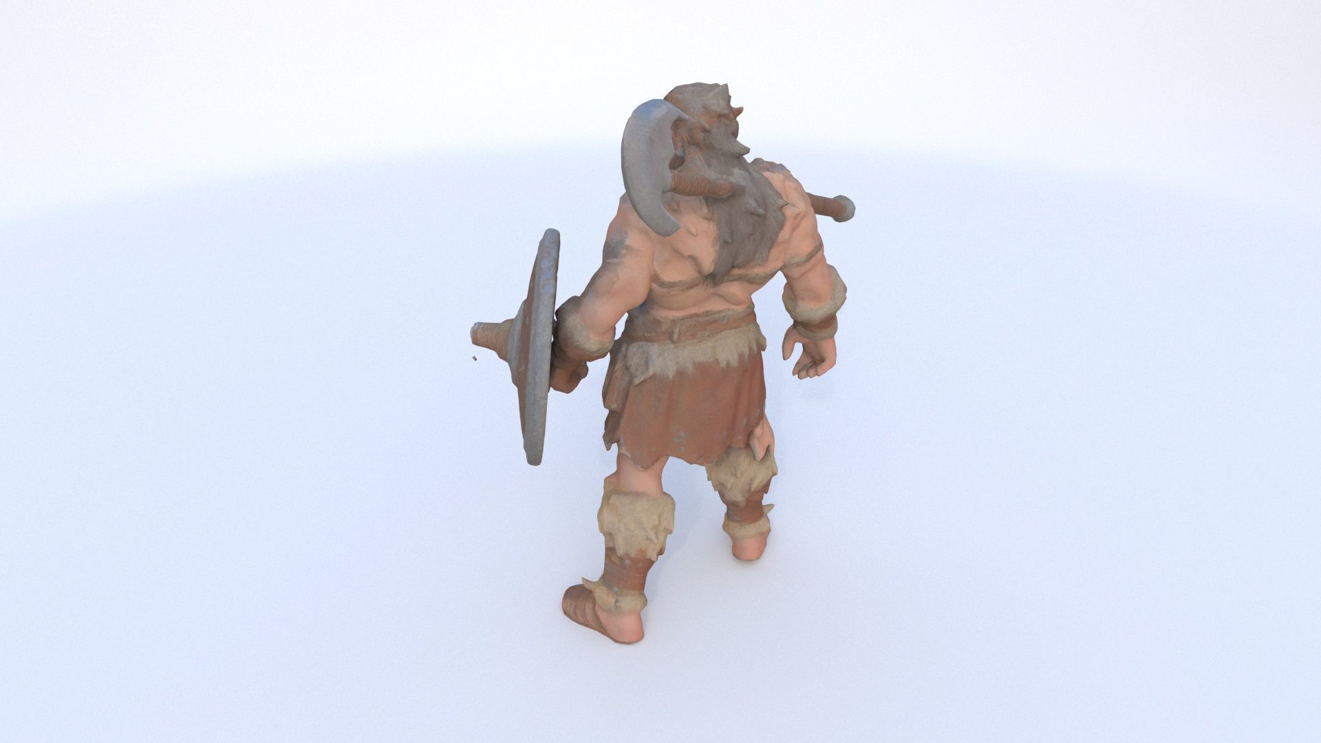 Barbarian 3D model_3