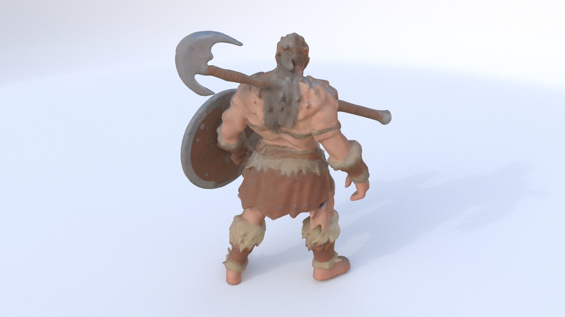 Barbarian 3D model_4