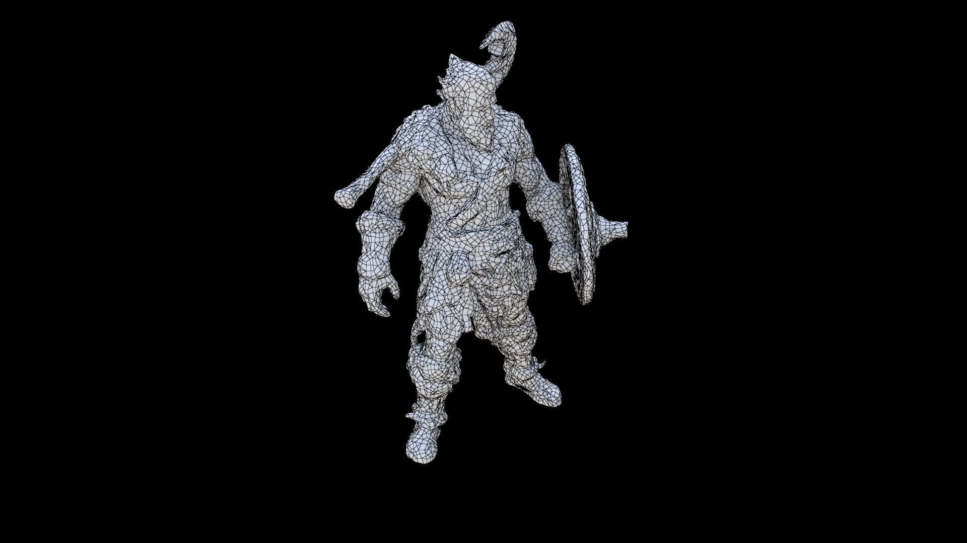 Barbarian 3D model_5