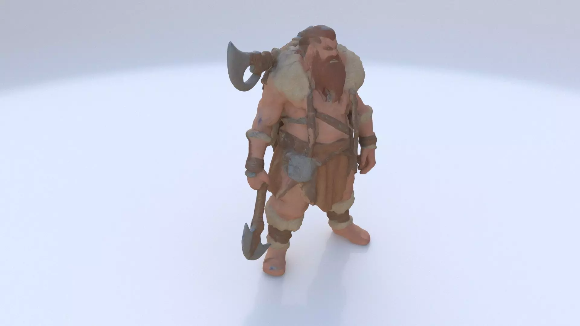 Barbarian 1 3D model_0
