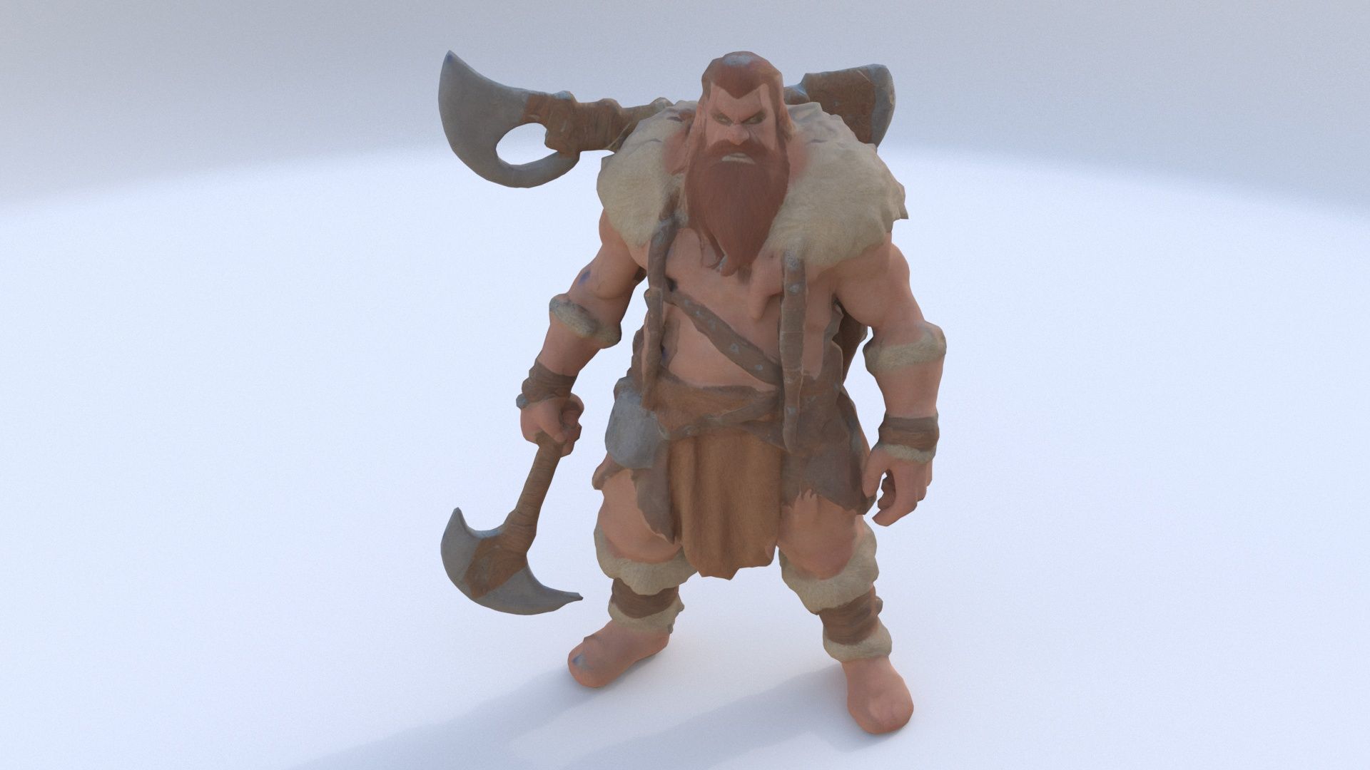 Barbarian 1 3D model_1