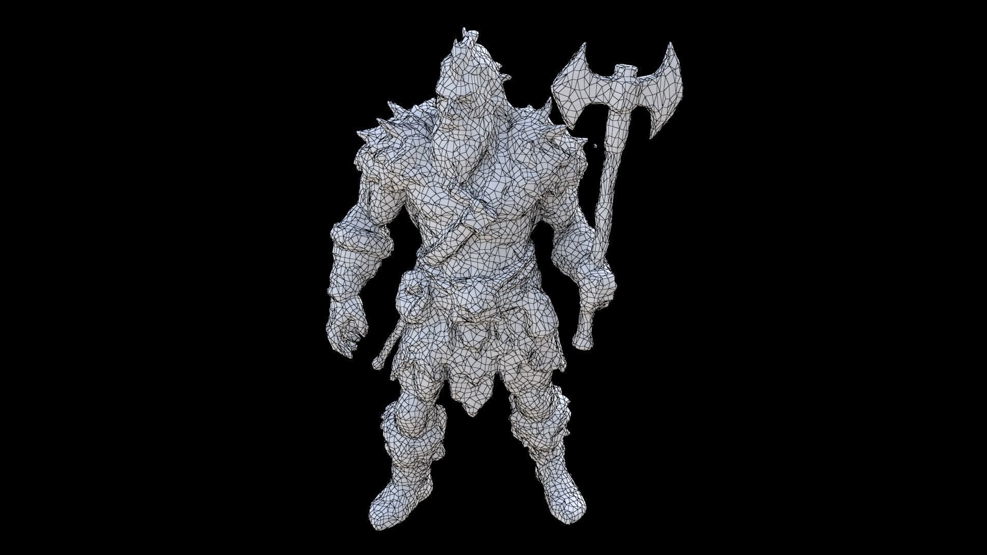 Barbarian 2 3D model_6