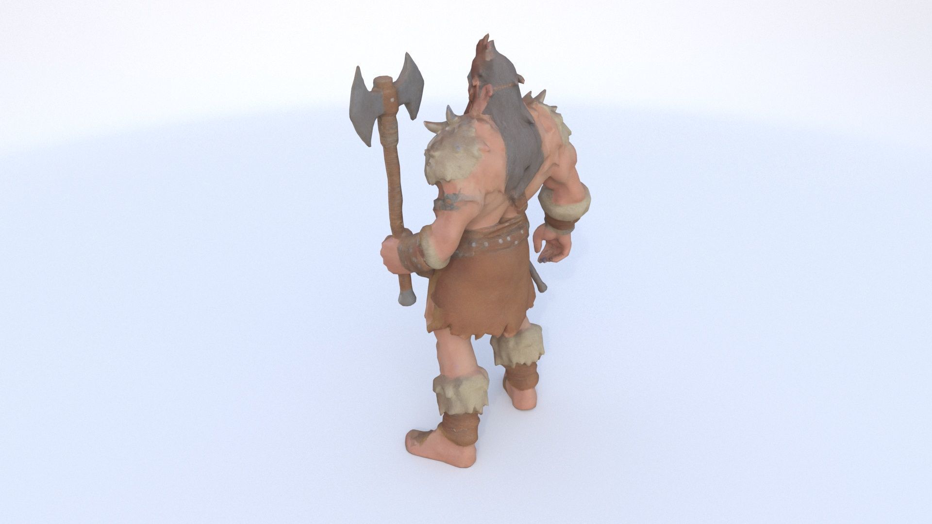 Barbarian 2 3D model_3