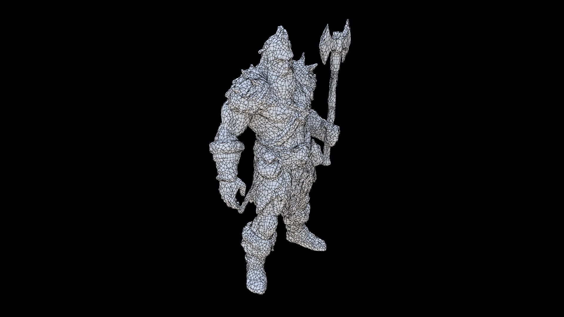 Barbarian 2 3D model_5