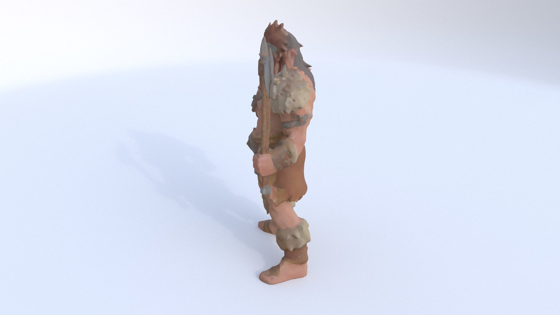 Barbarian 2 3D model_2