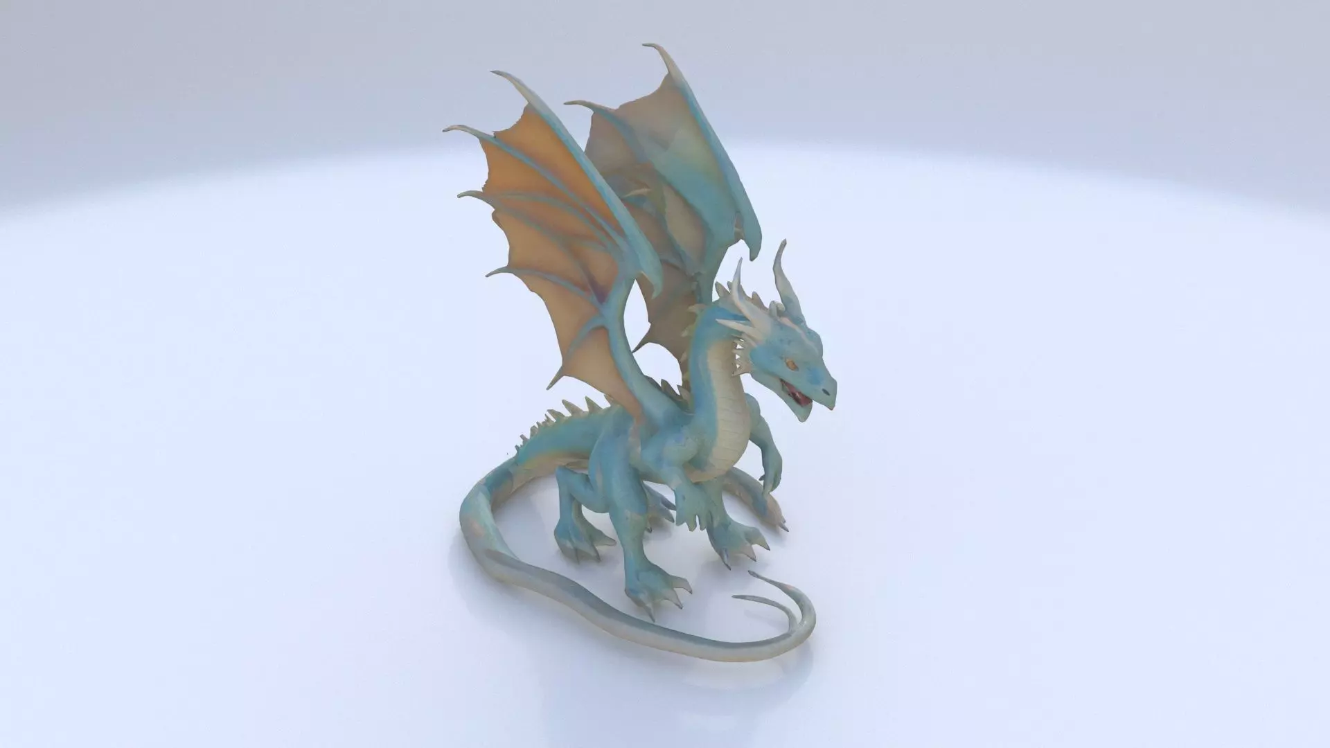dragon 3D model_0