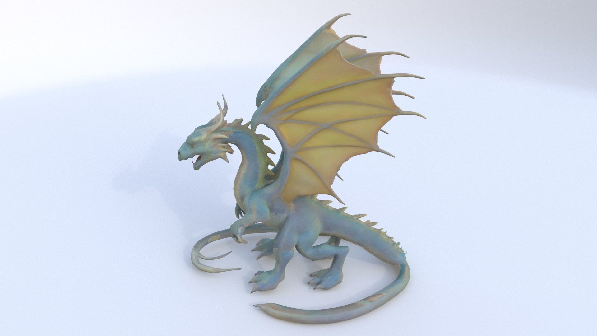 dragon 3D model_2