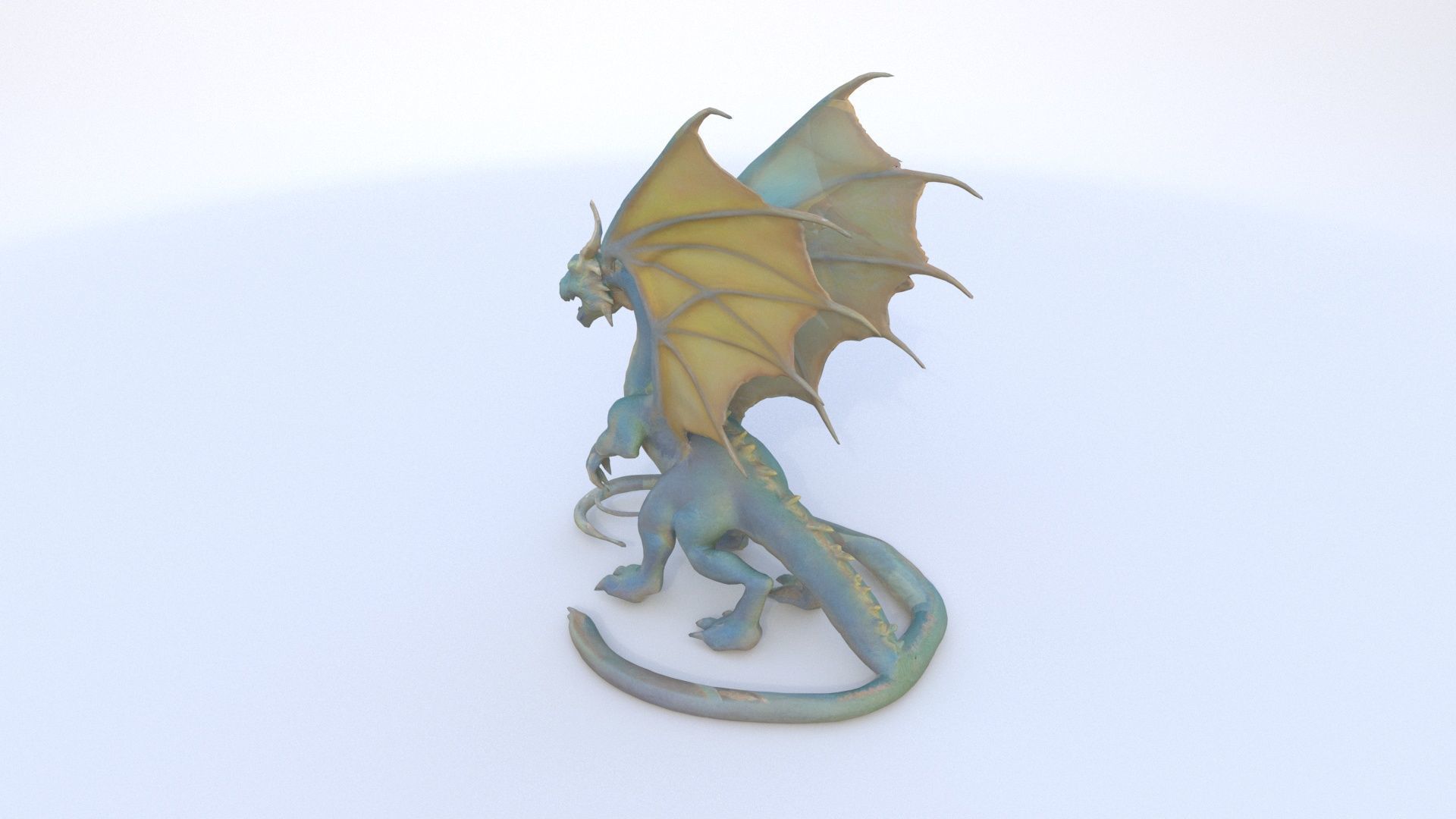 dragon 3D model_3