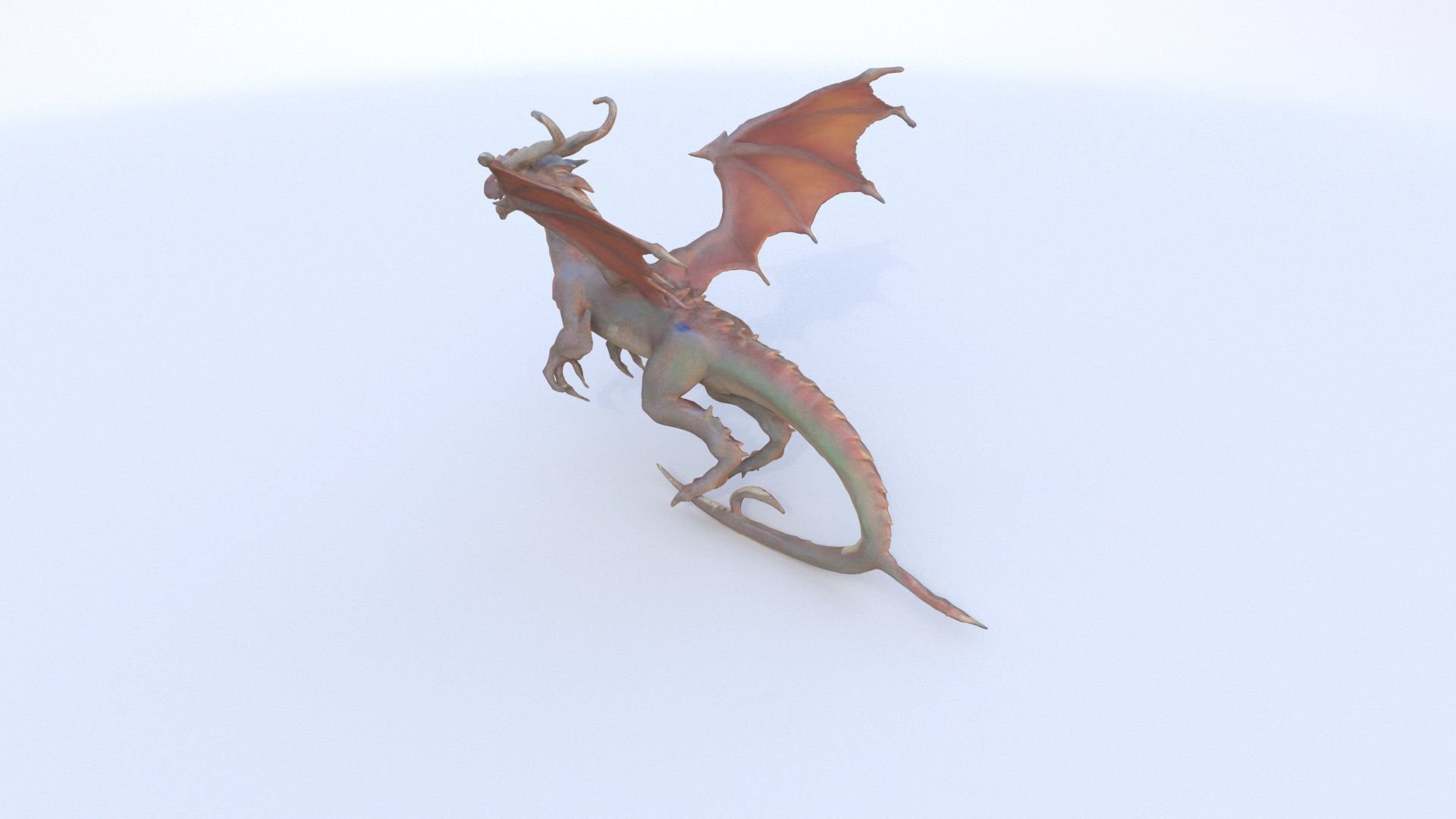 dragon 2 3D model_3
