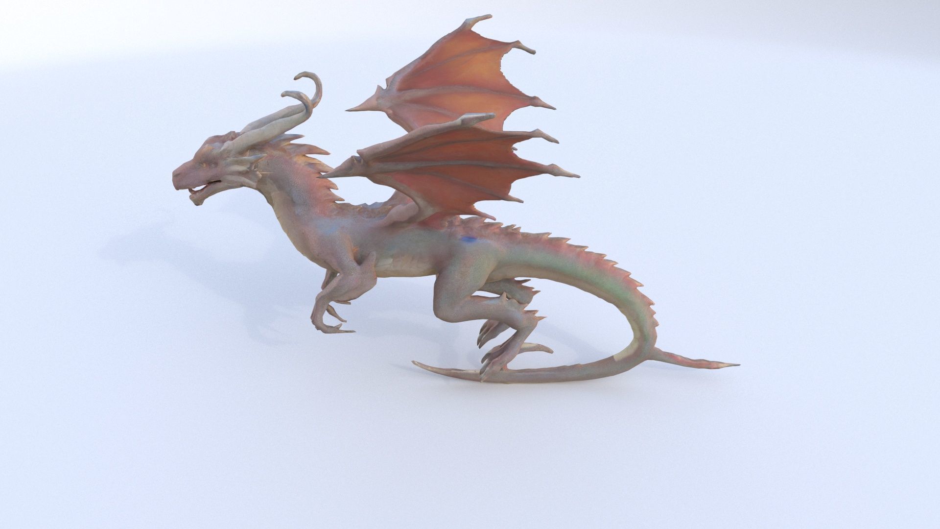 dragon 2 3D model_2