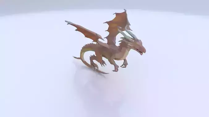 dragon 2 3D model
