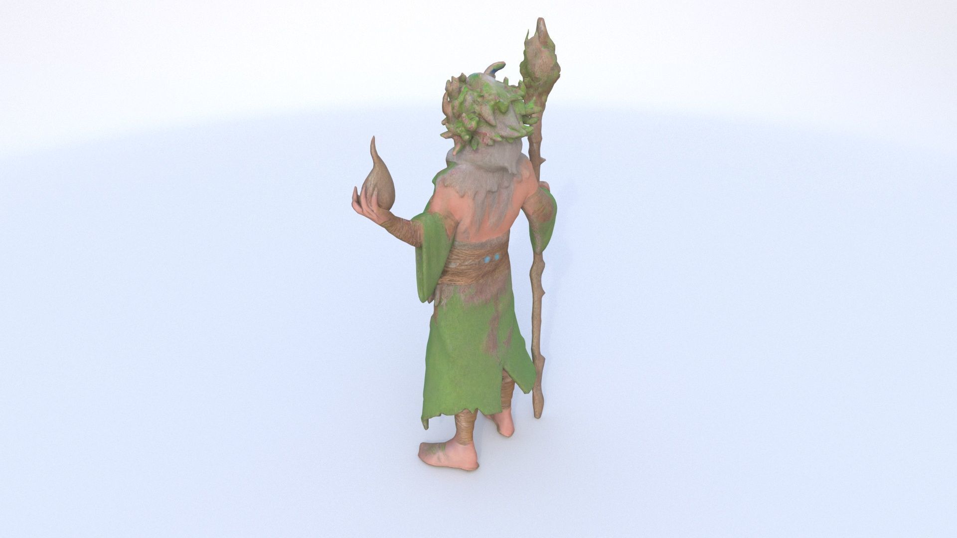 Druid 3D model_3