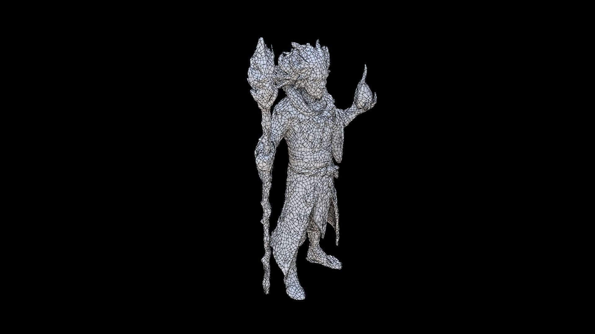 Druid 3D model_5