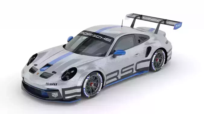 Porsche 911 GT3 Cup  3D model