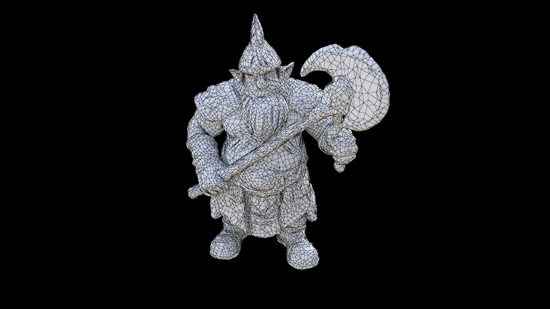 dwarf 3D model_6