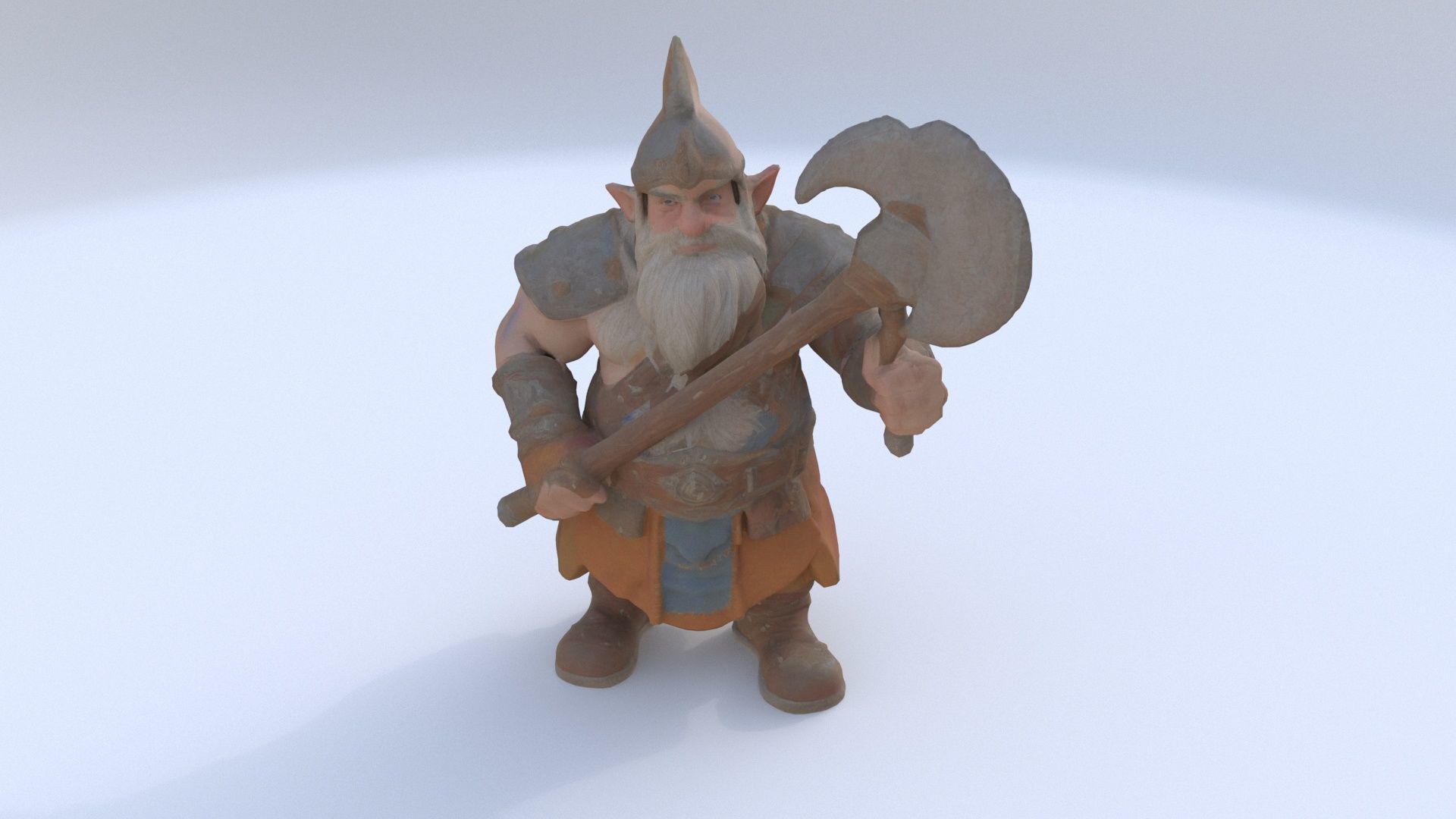 dwarf 3D model_1