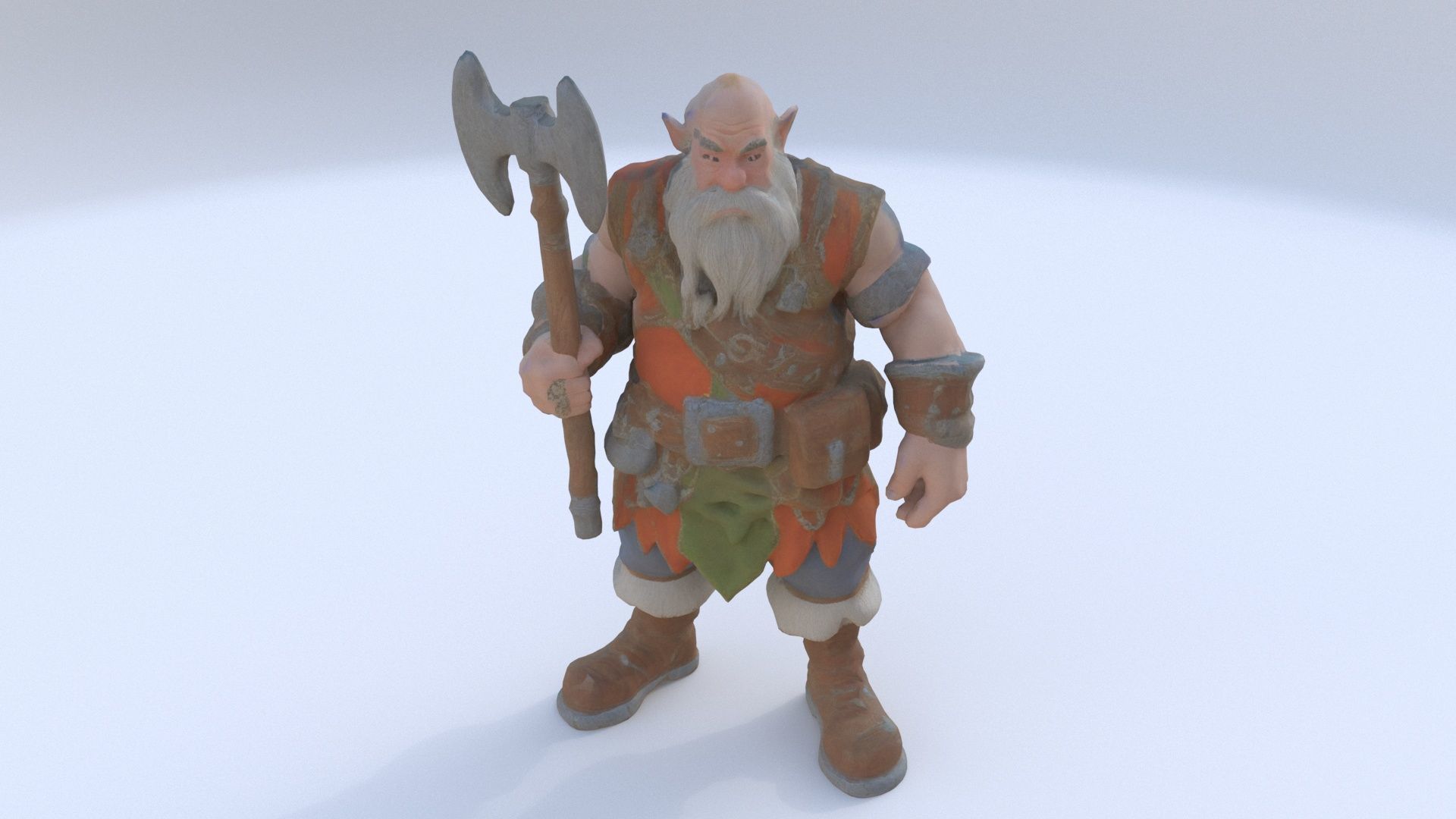 dwarf 1 3D model_1