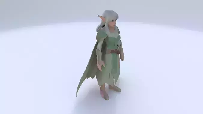 elf 1 3D model