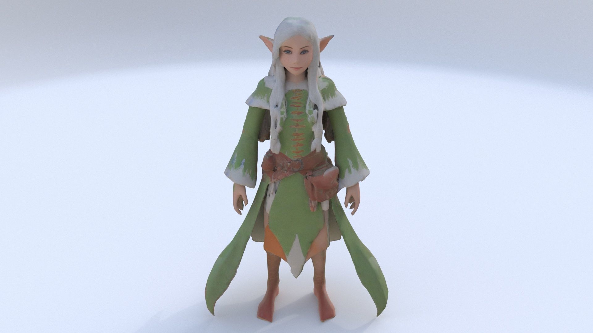 elf 2 3D model_1