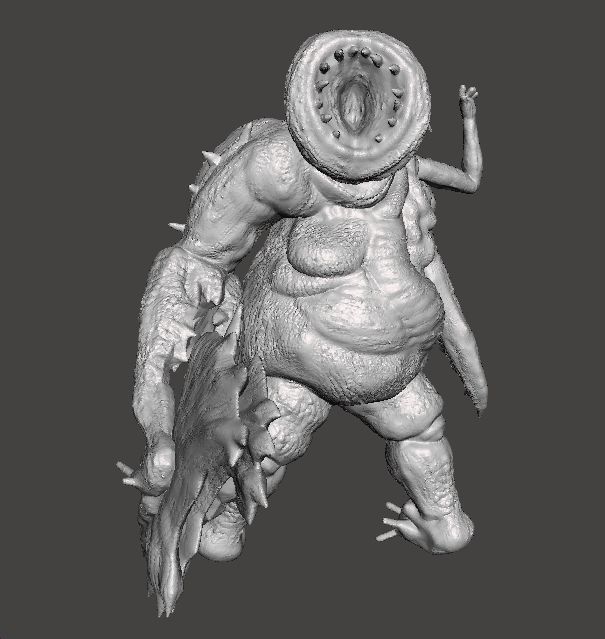 REREV SCAGDEAD MONSTER MINIATURE MODEL HORROR FANTASY GAMES RPG 3D print model_5