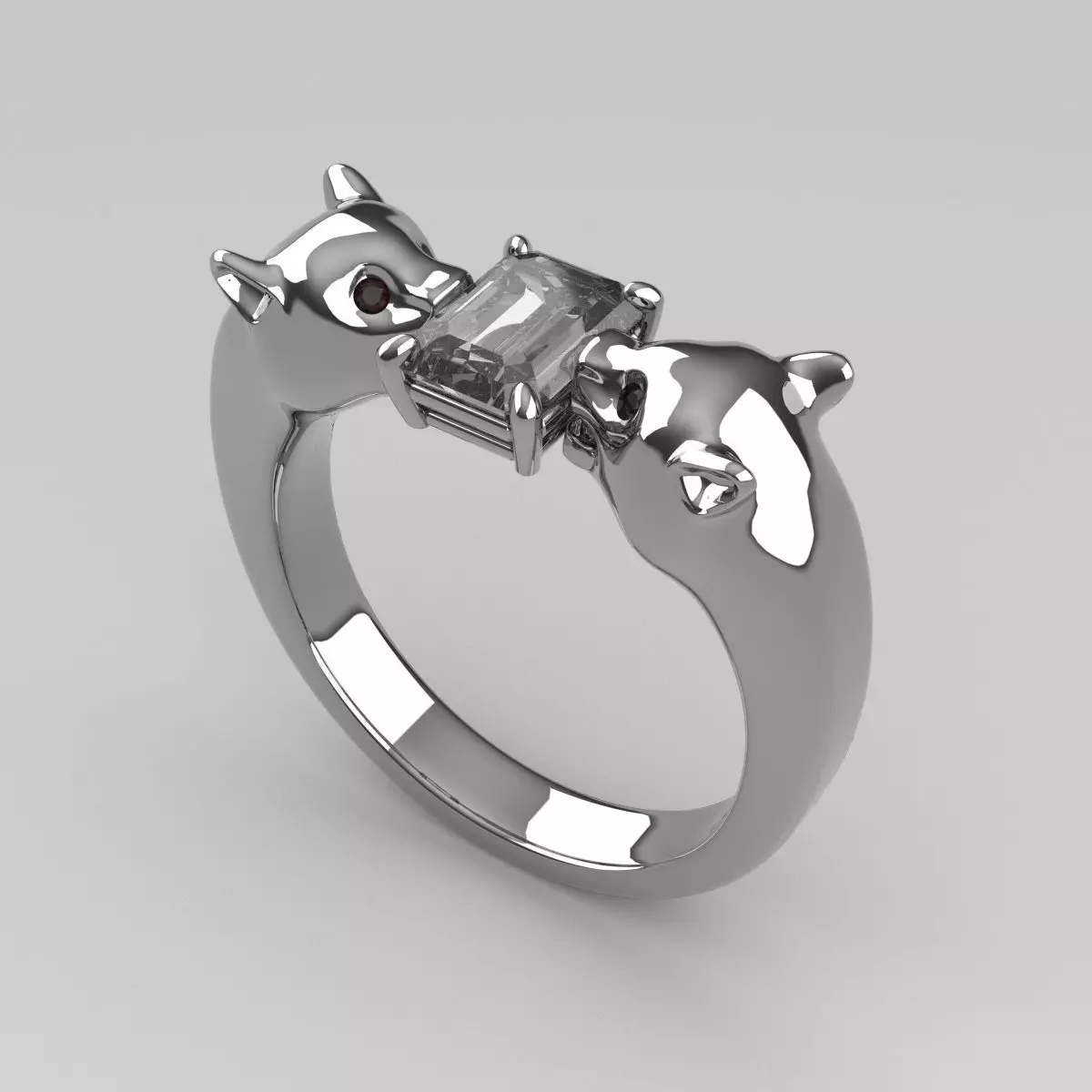 Tiger Ring Free 3D print model
