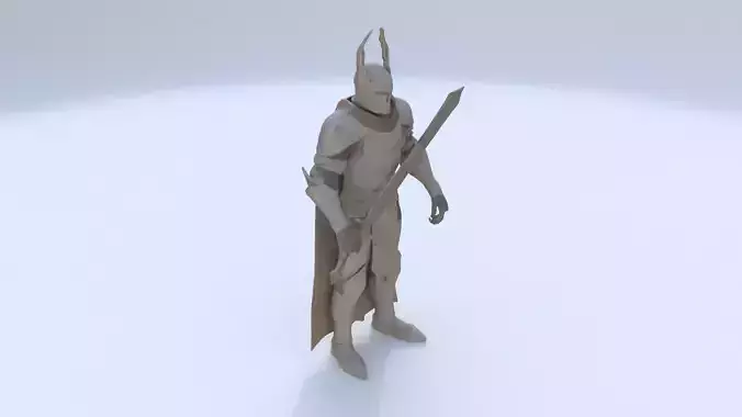 knight 1 3D model