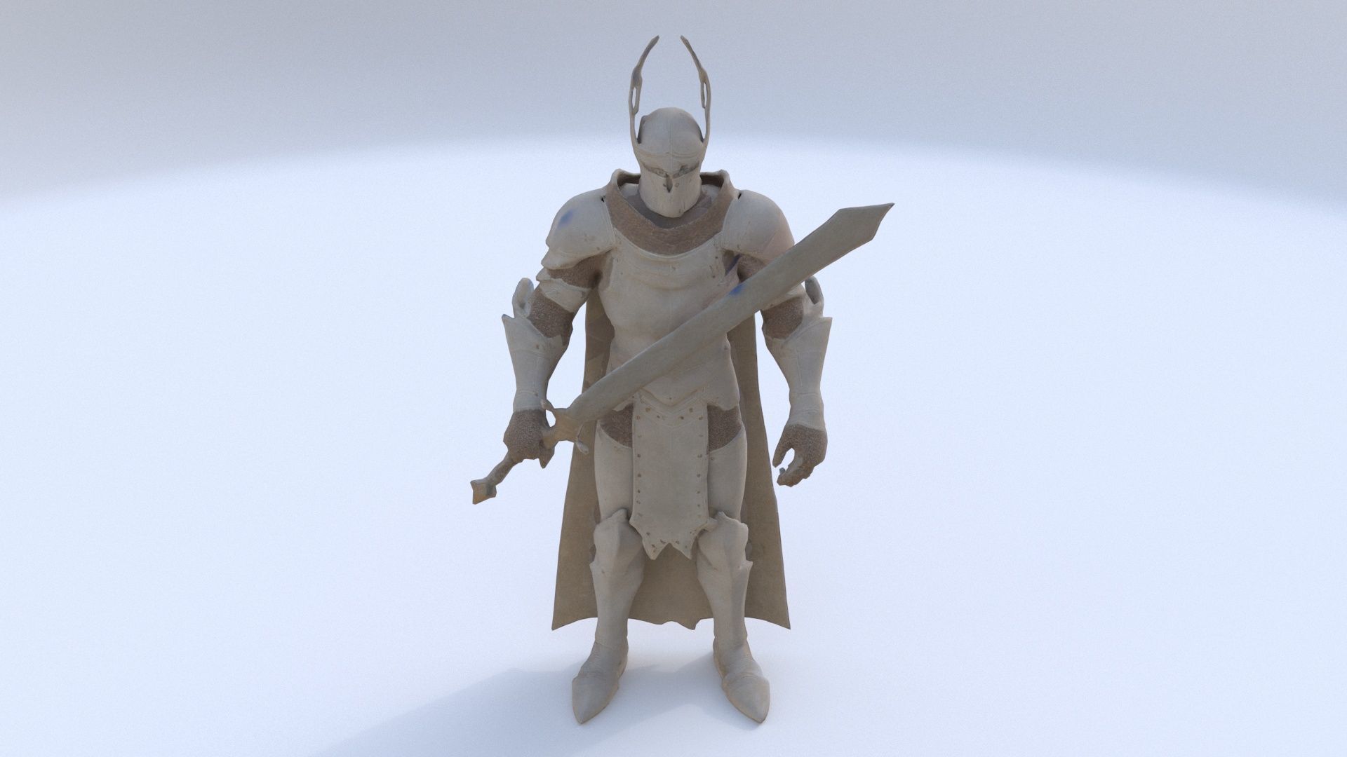 knight 1 3D model_1