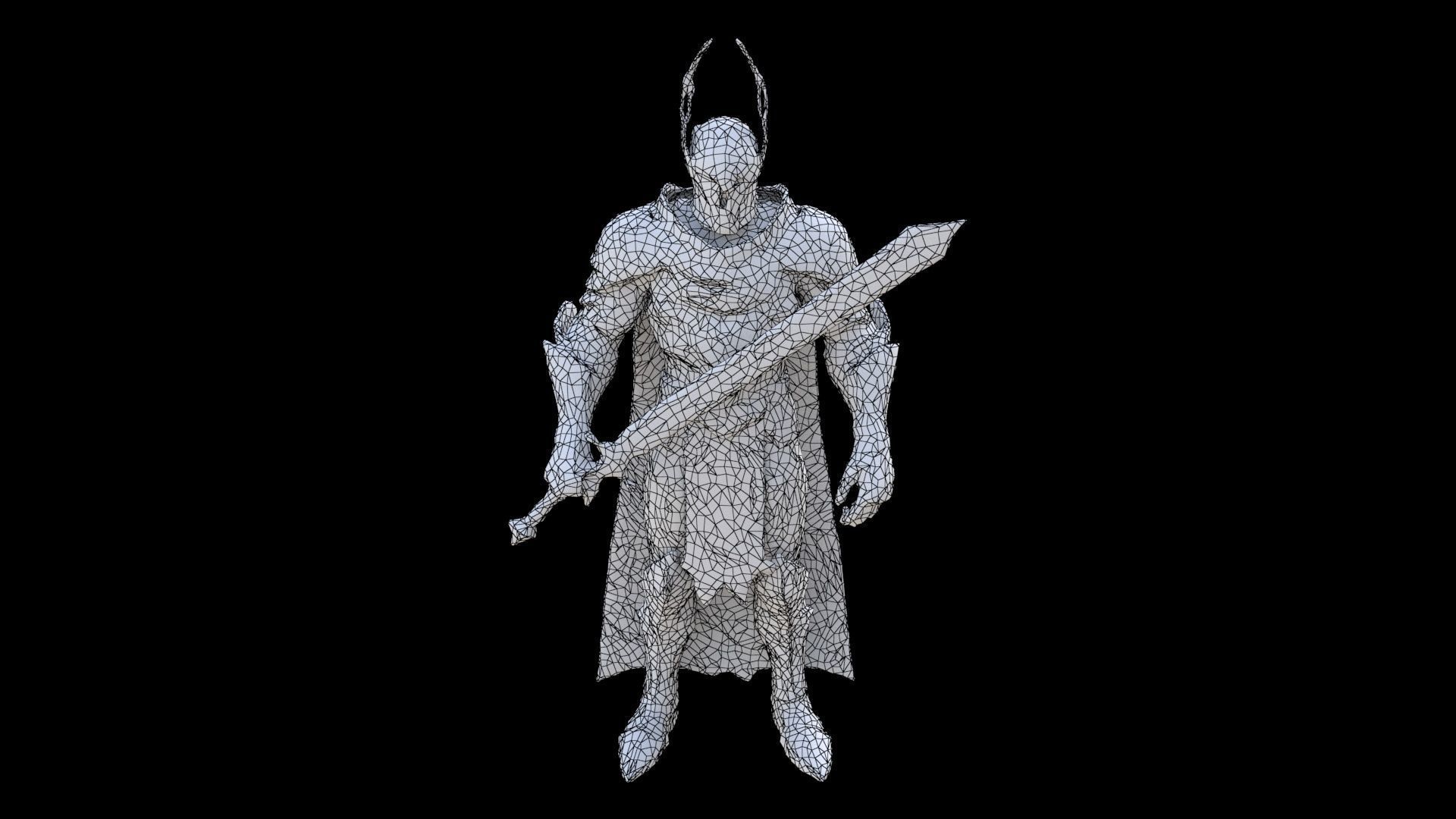 knight 1 3D model_6