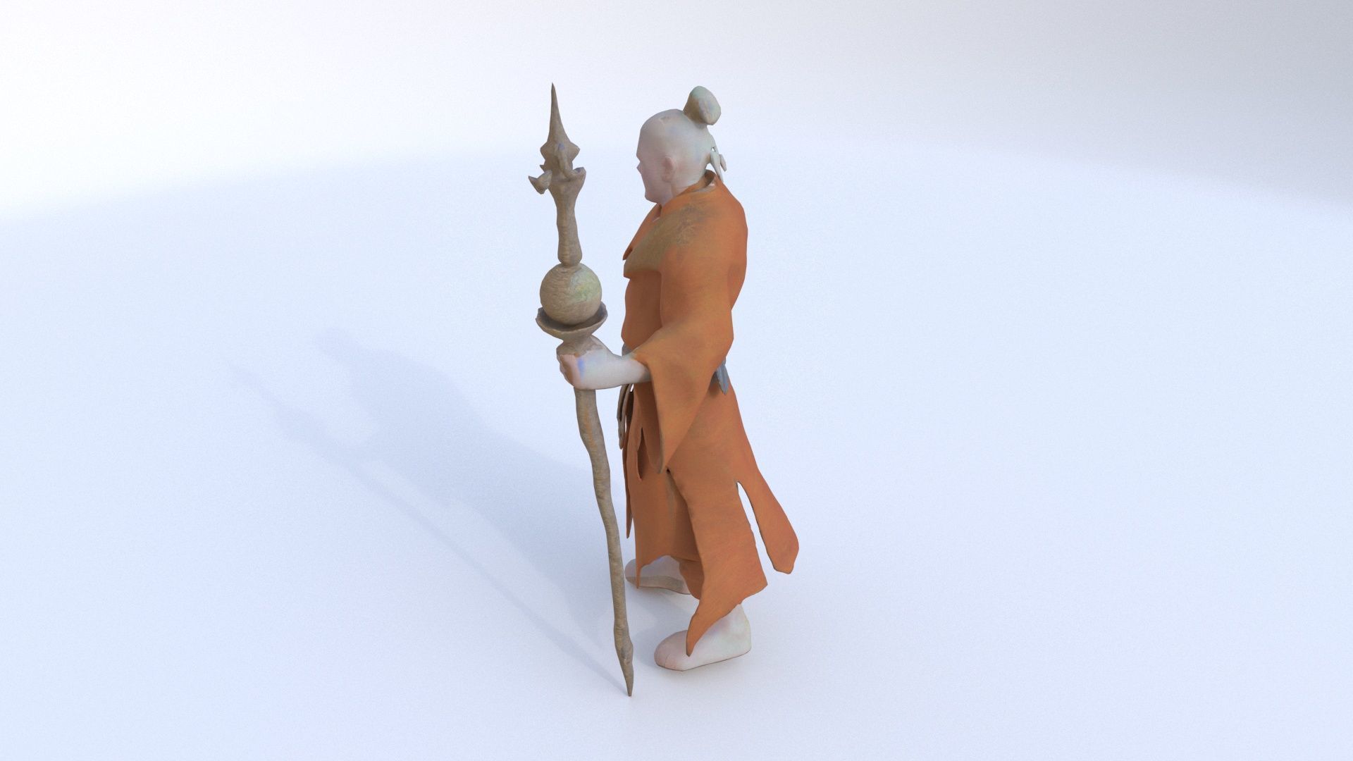 monk 3D model_2