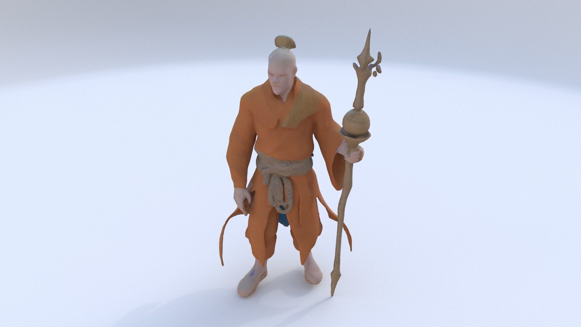 monk 3D model_1
