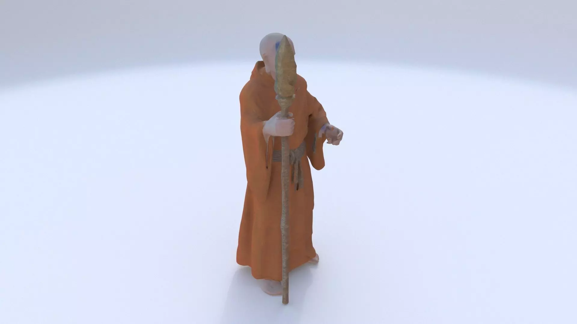 monk 1 3D model_0