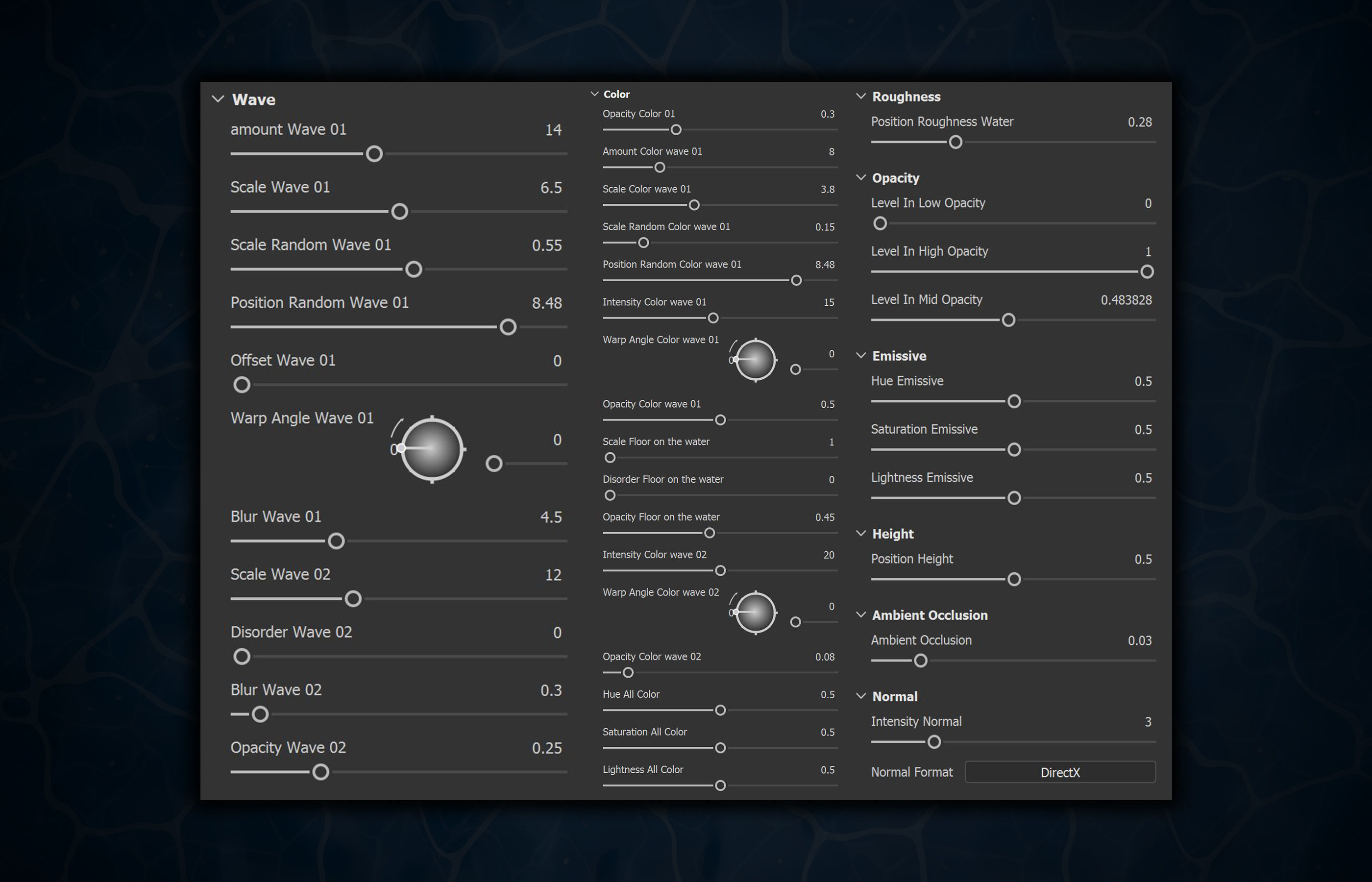 Water Stylized Vol 01 - Sbsar - Maps Texture_9