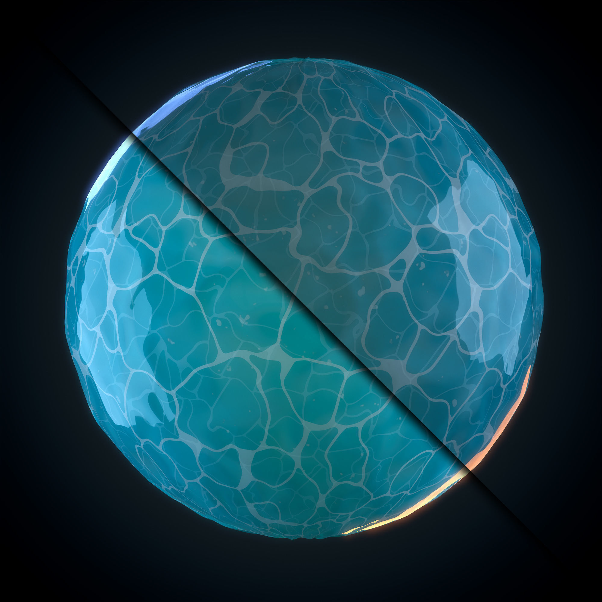 Water Stylized Vol 01 - Sbsar - Maps Texture_6