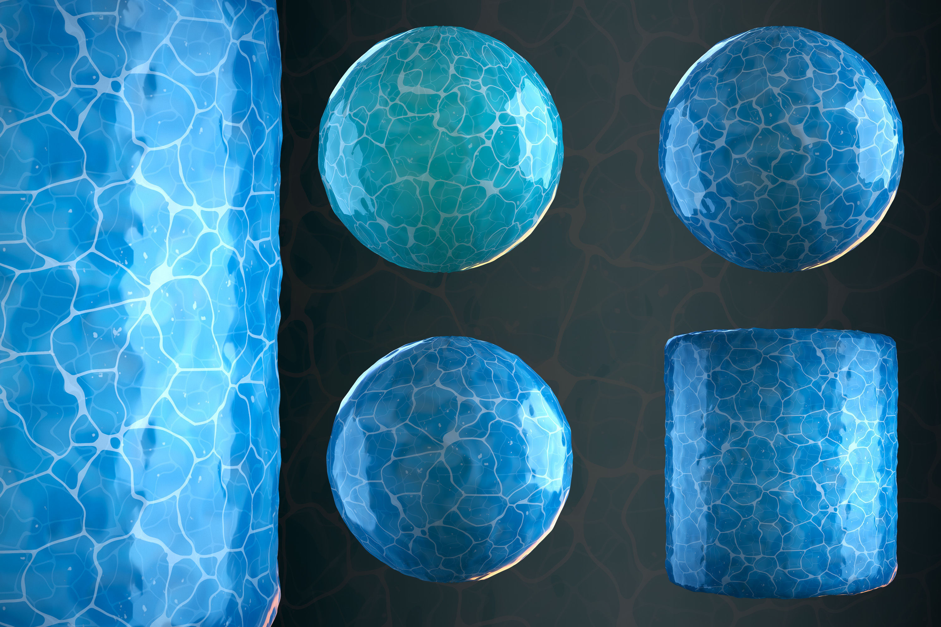 Water Stylized Vol 01 - Sbsar - Maps Texture_3