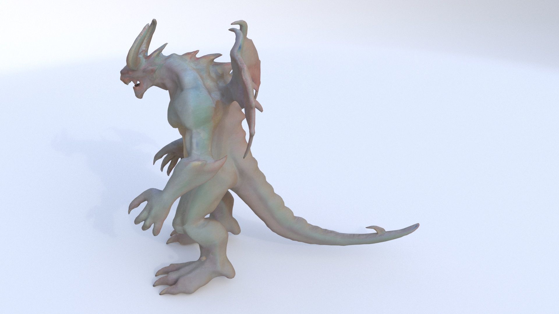 monster 3D model_2