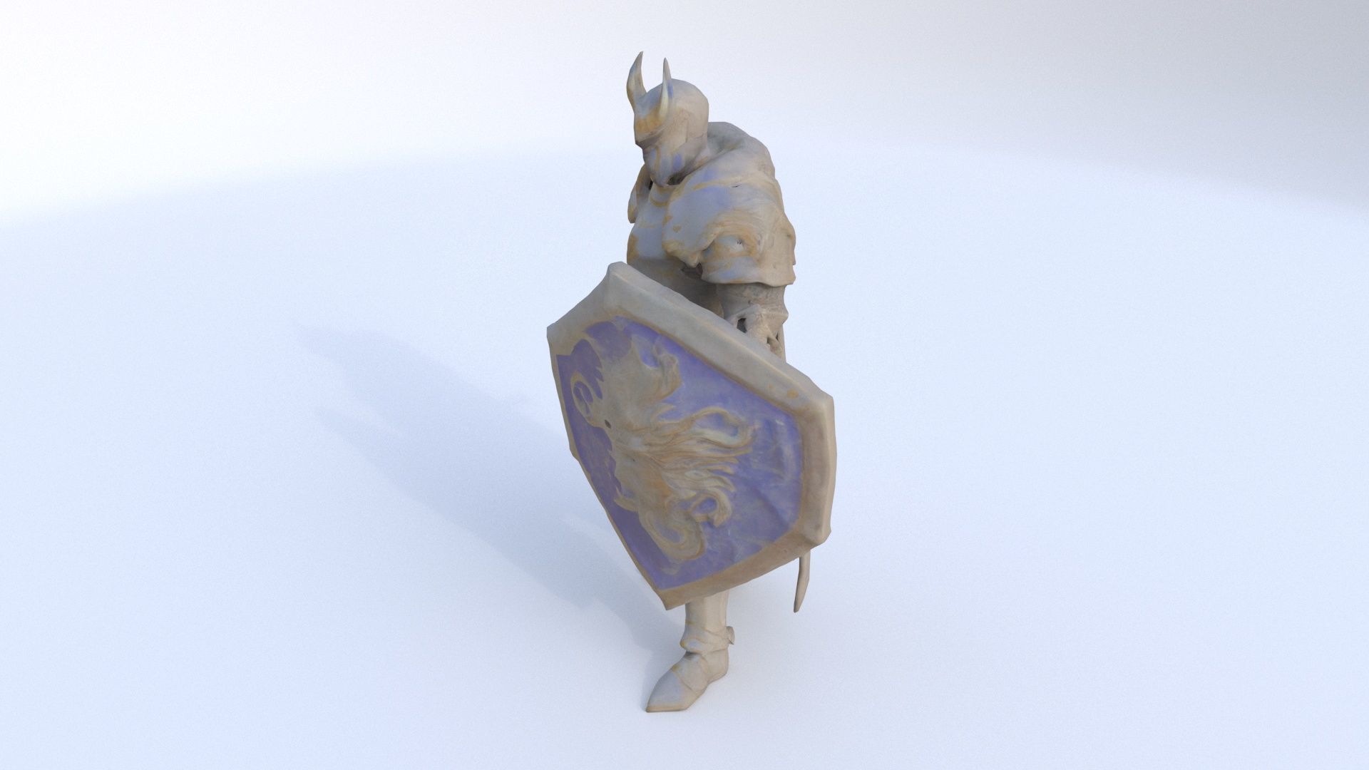 paladin 3D model_2