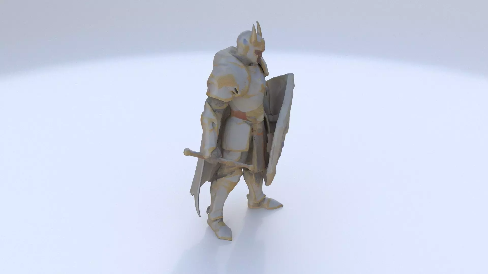paladin 3D model_0