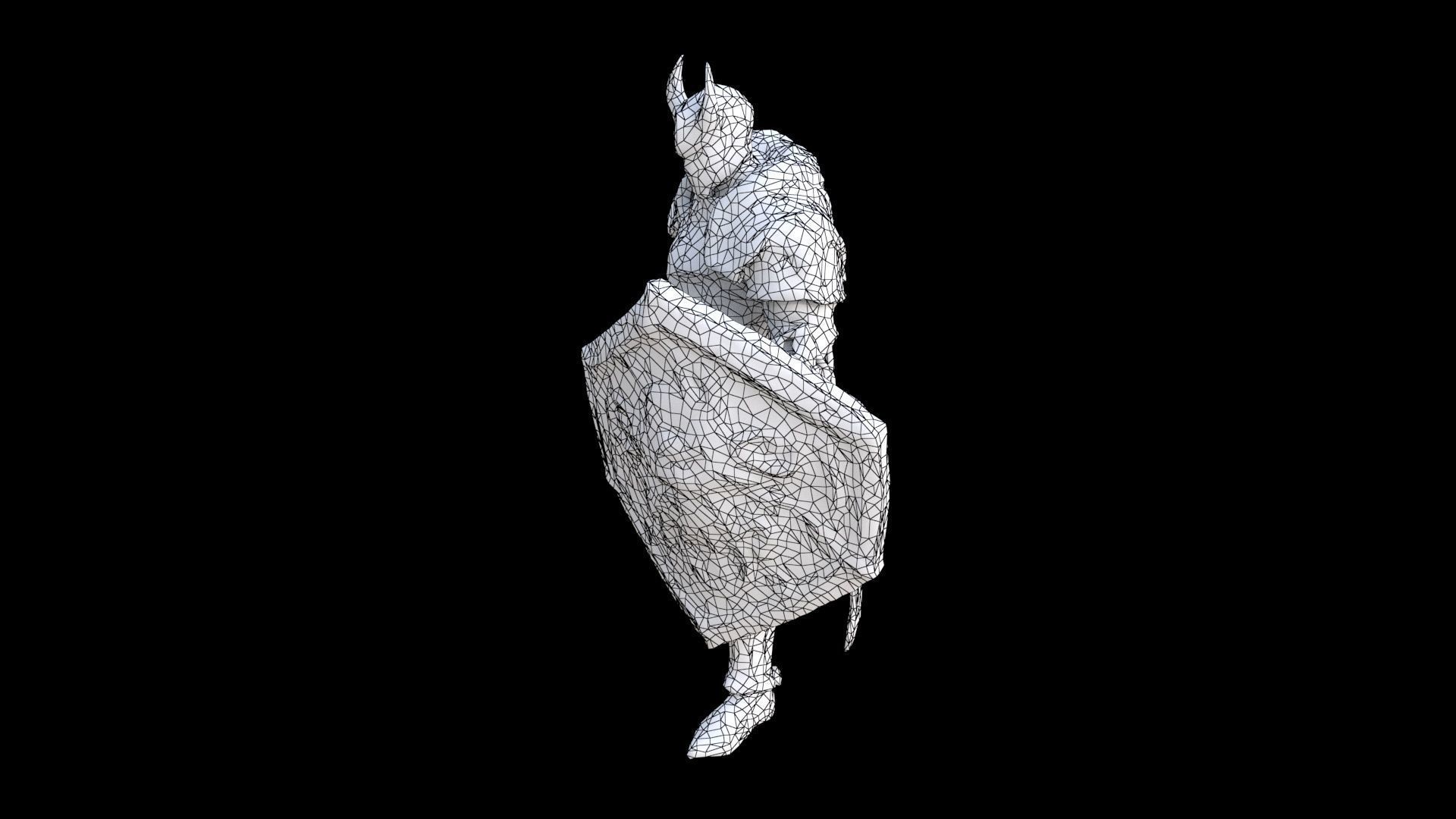 paladin 3D model_7
