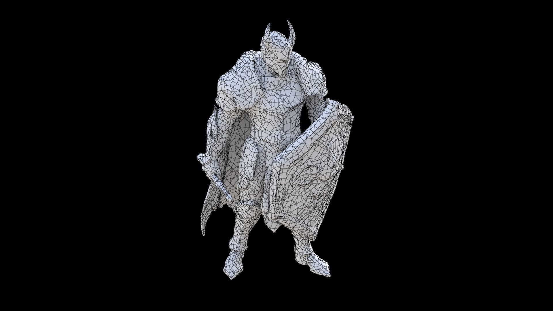 paladin 3D model_6