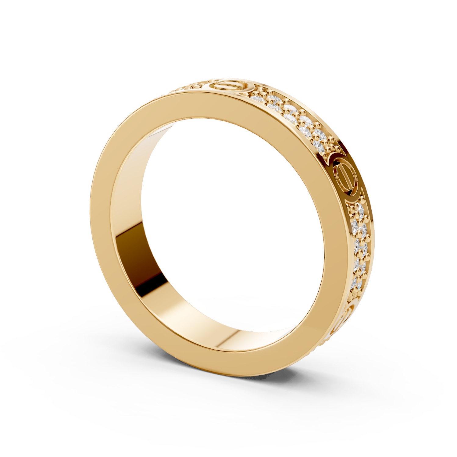 Love Ring Mini Model 3D print model_4