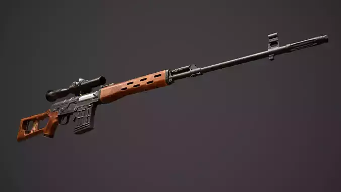 SVD - Dragunov Sniper Rifle 