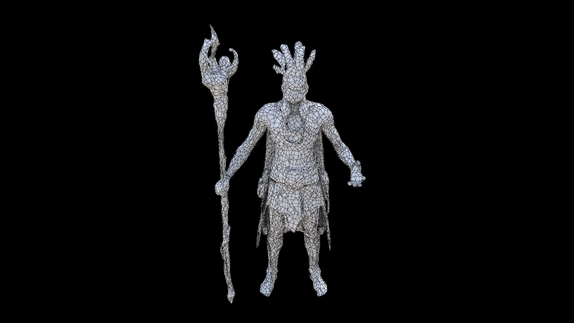 shaman 3D model_6