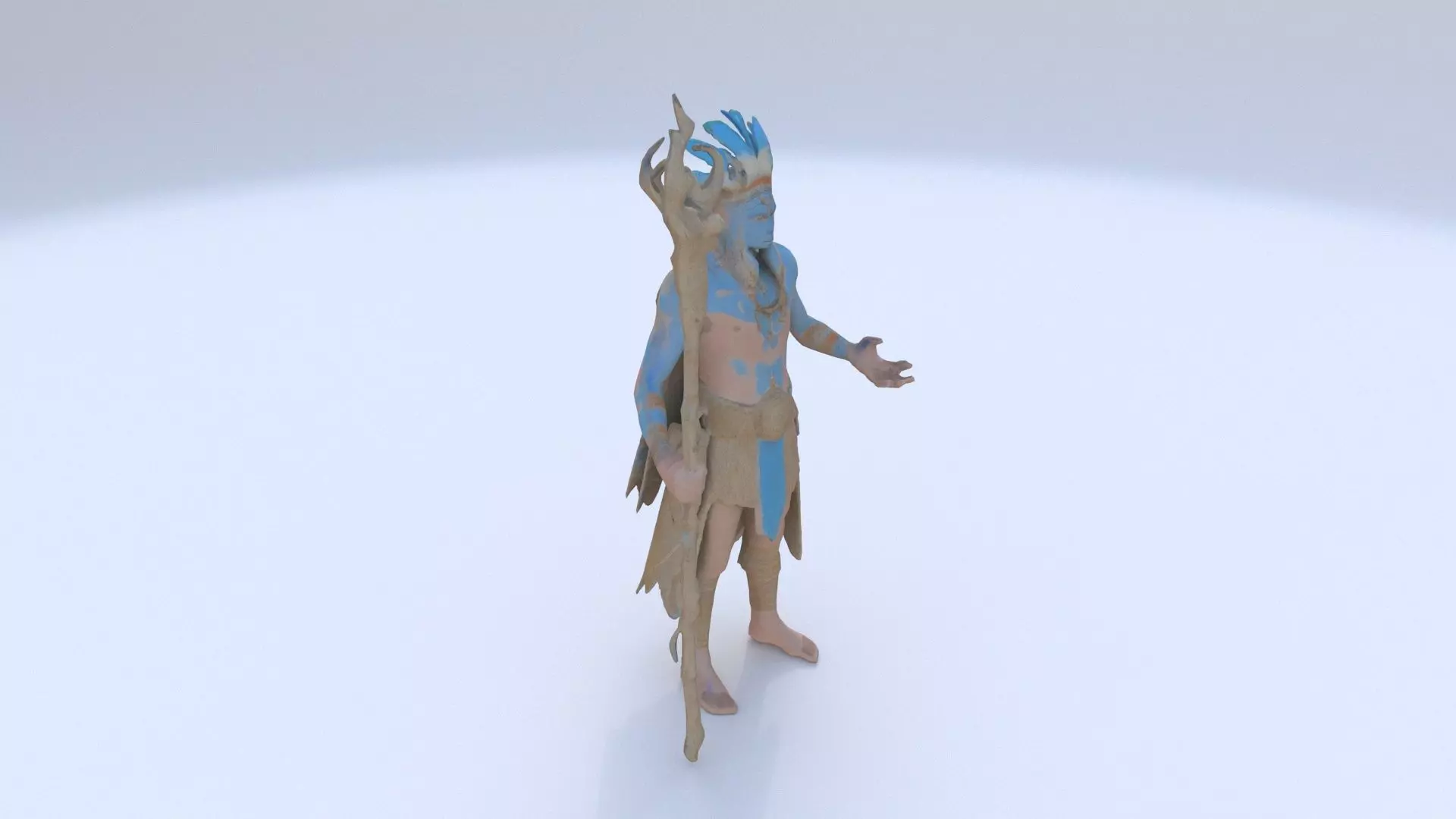 shaman 3D model_0
